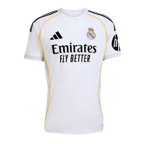 Stroje piłkarskie Real Madrid Koszulka Podstawowej 2025-26 Krótki Rękaw